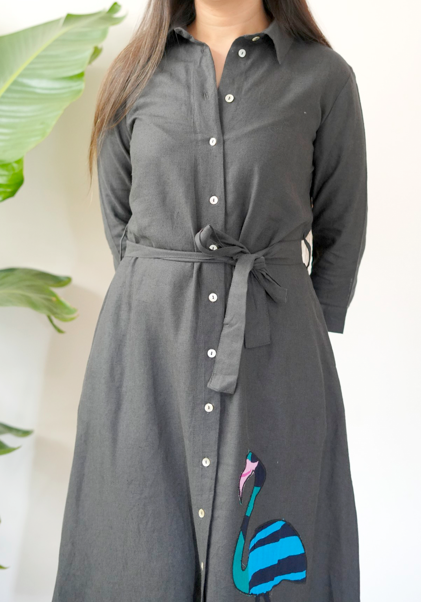 Batak Dress-Grey