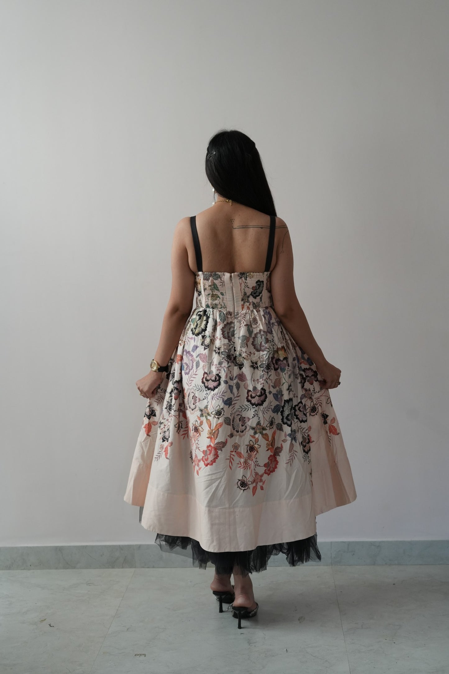 Cat in my dress