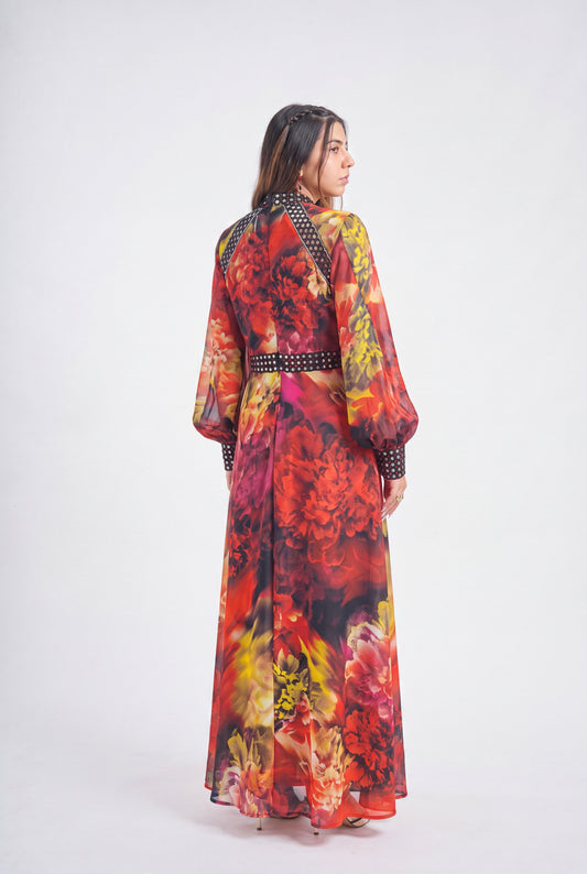 Tbfo Colorfull Lace Dress