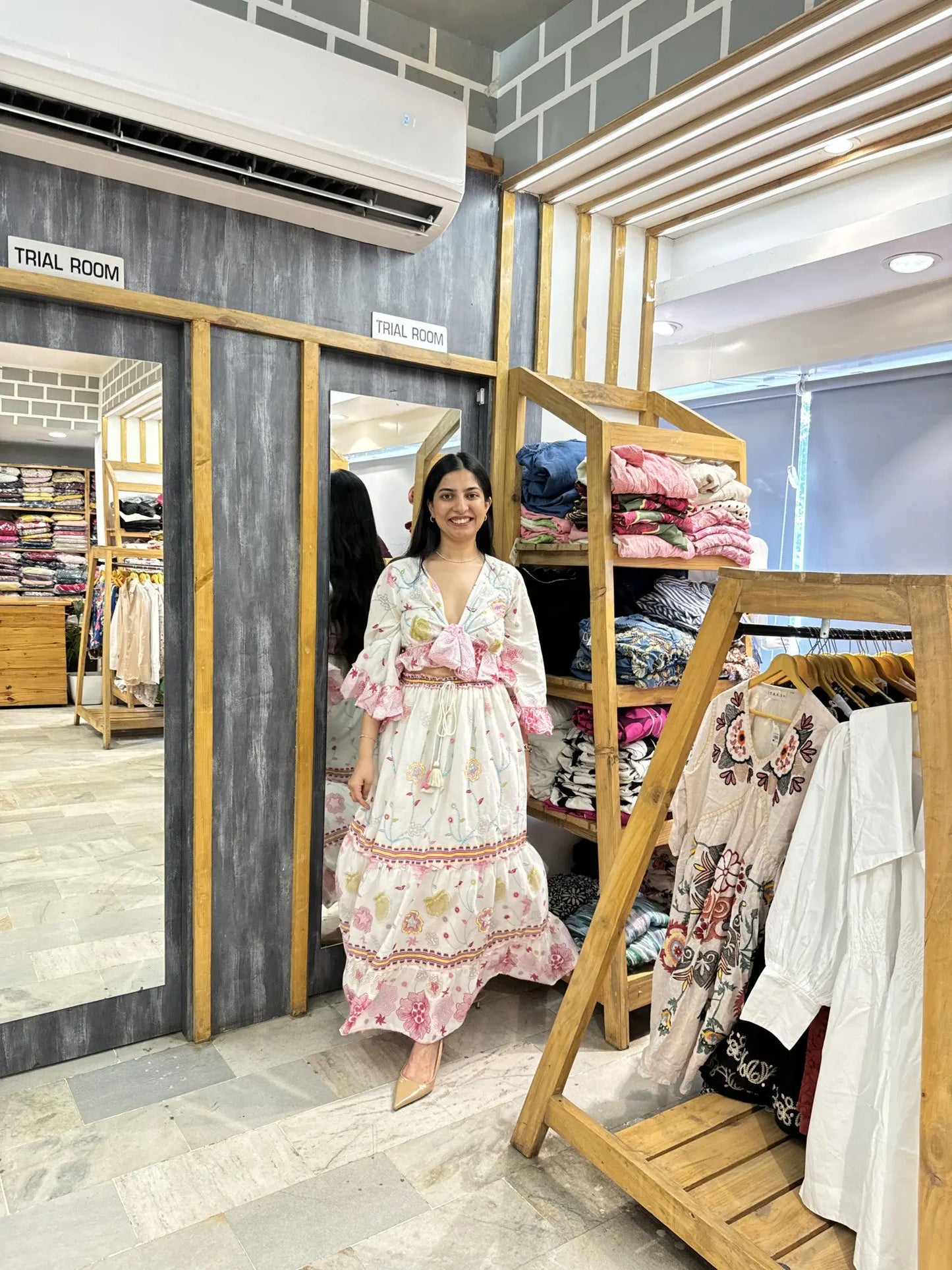 Frill skirt top coord - TBFO