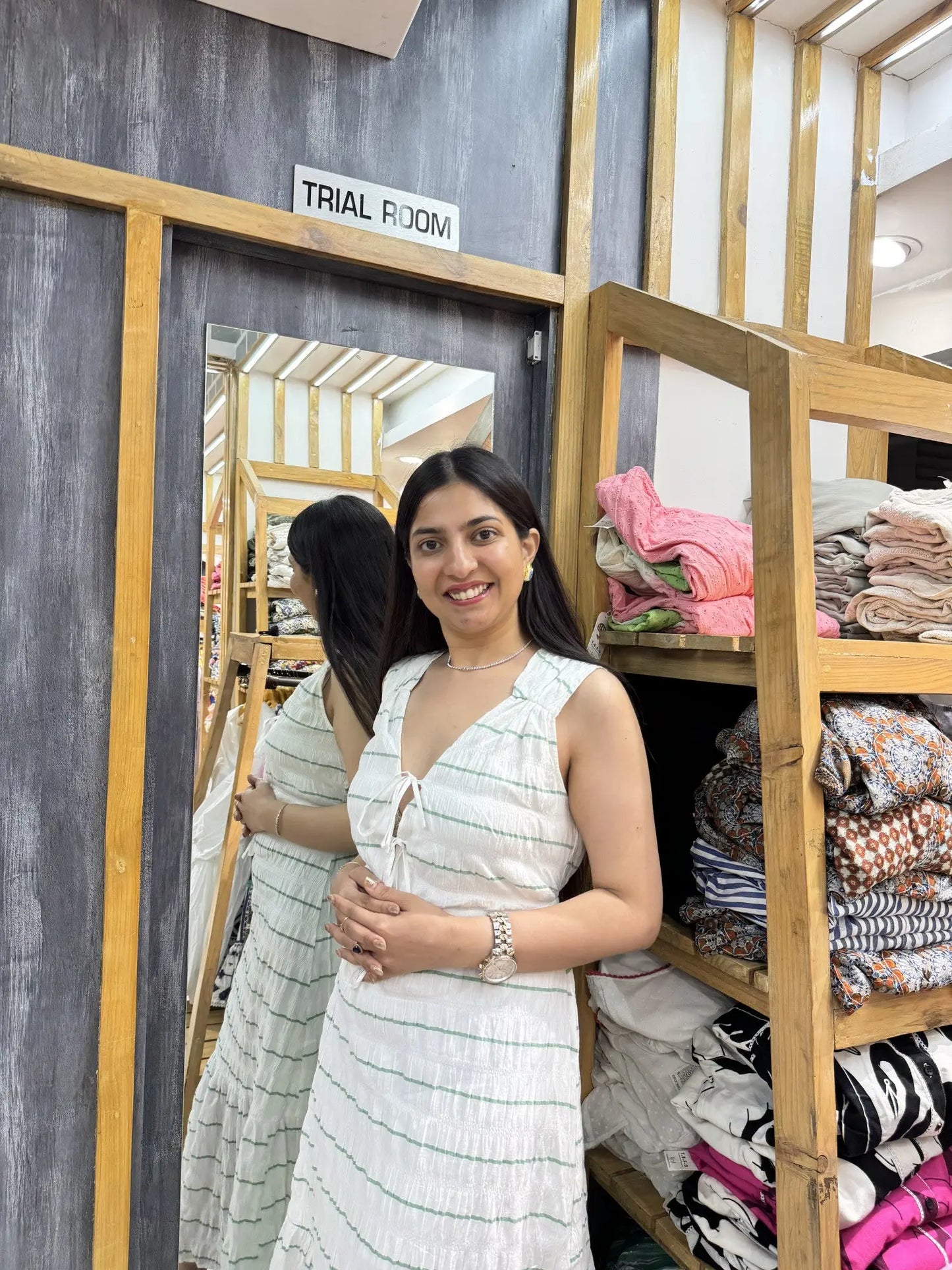 Linen line dress - TBFO