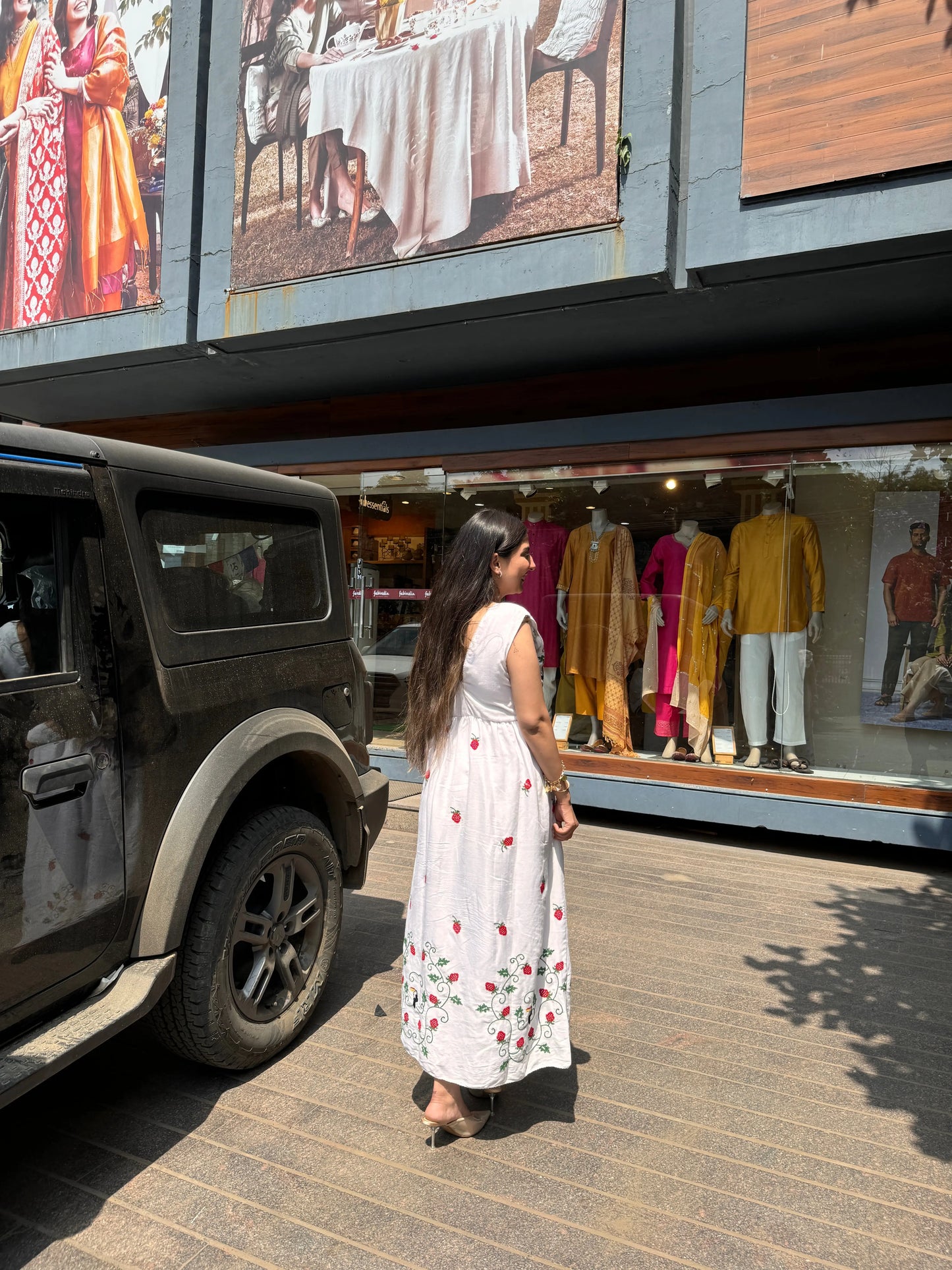 Strawberry long dress - TBFO