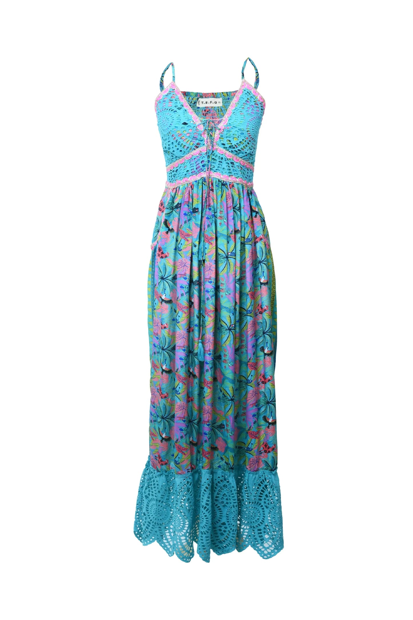 Green Nanci dress - TBFO