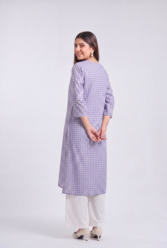 Tbfo Violet Breeze Kurti