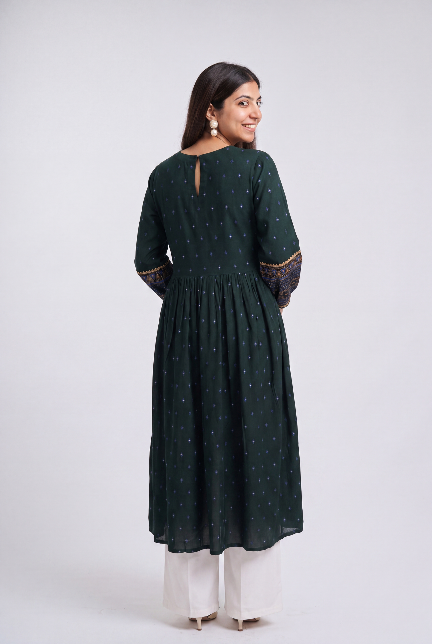 Tbfo Forest Charm Kurta Set