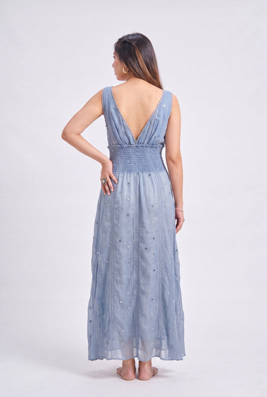 Tbfo Blue Haze Maxi Dress