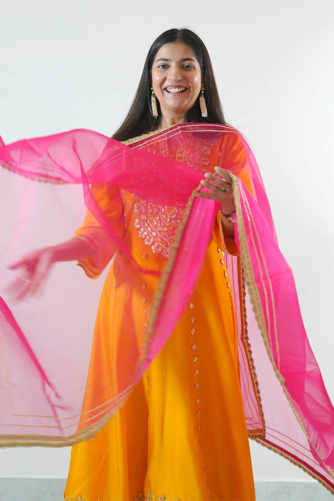 Bright peela suit