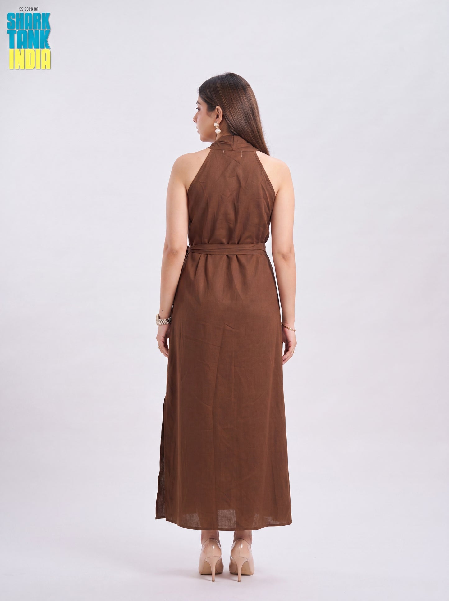 Tbfo Coffee Date Brown Dress