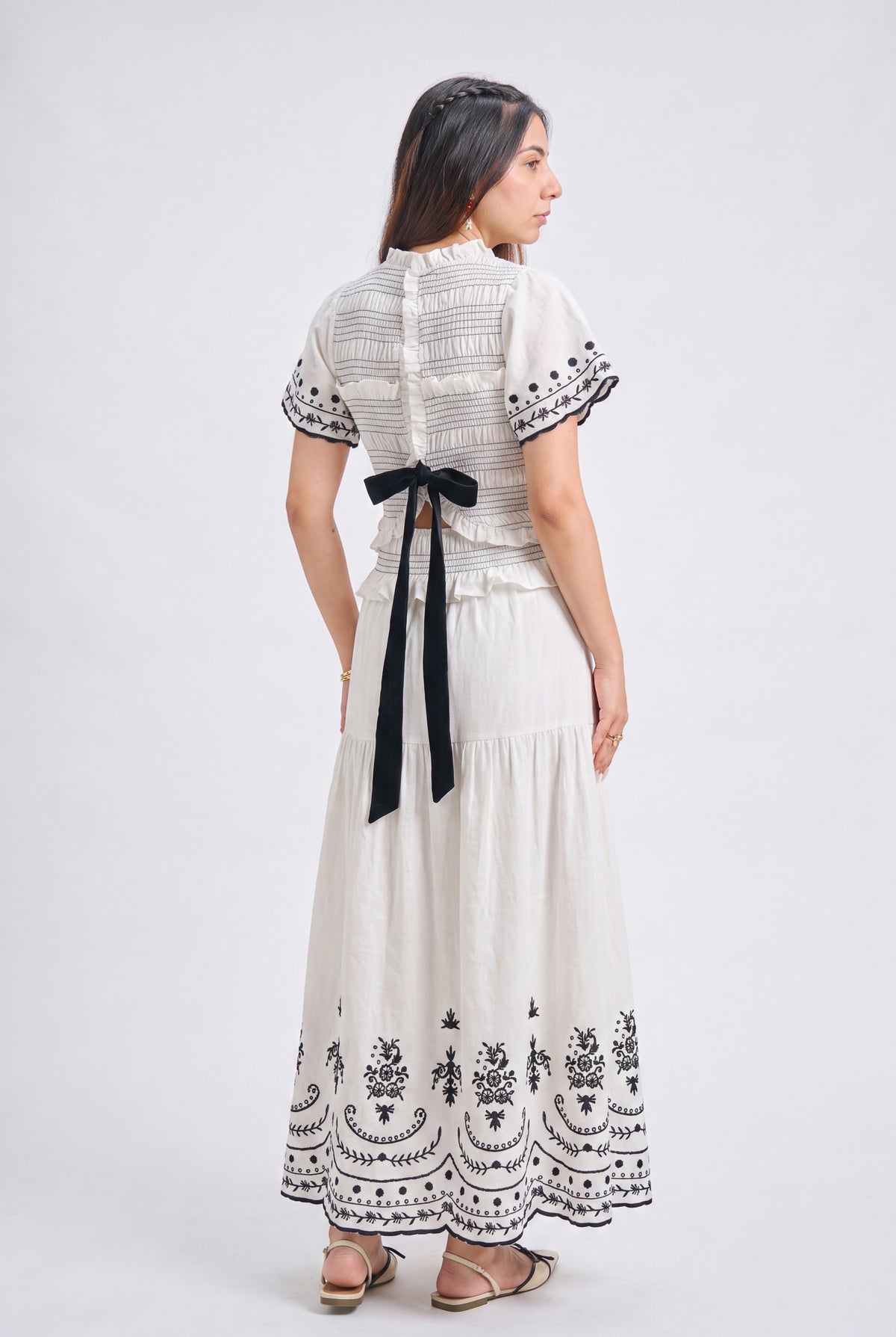 Tbfo High Tide Ivory Dress