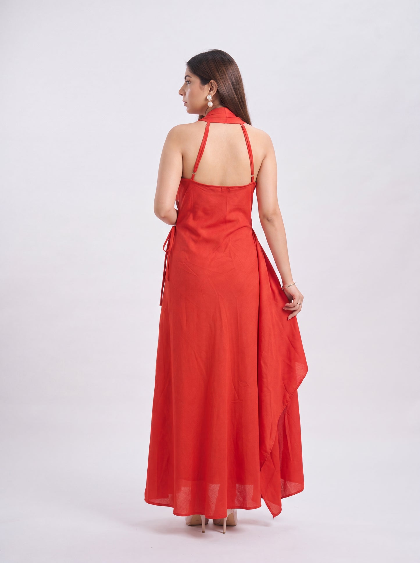 Tbfo Vienna Burnt Orange Dress