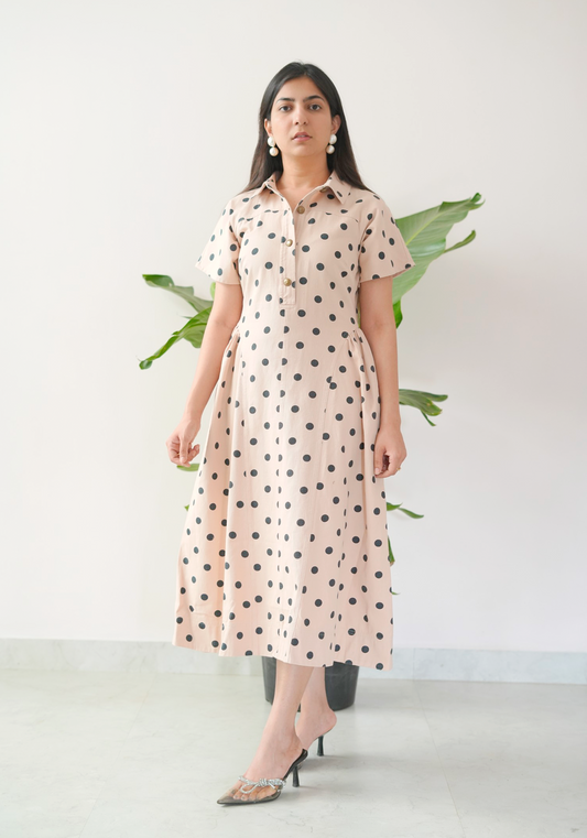 Peach Ice Tea Dress