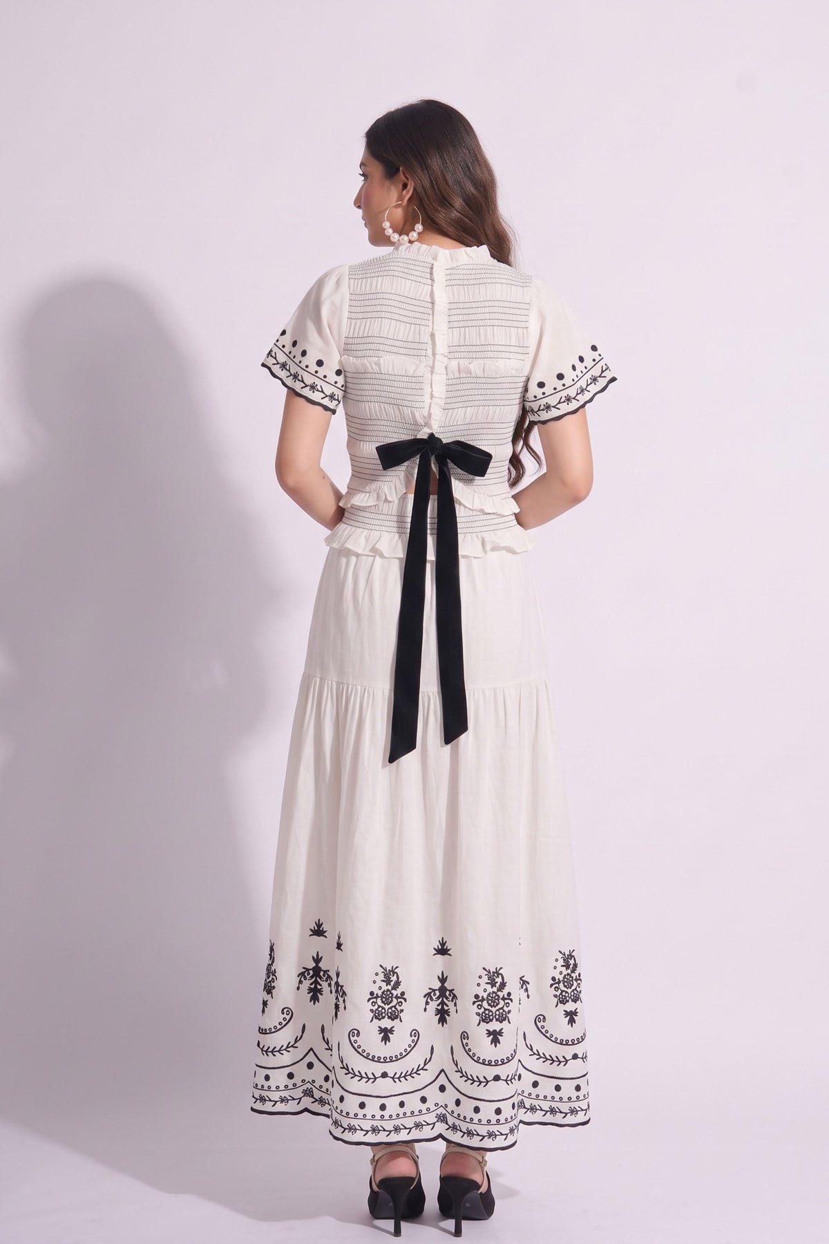 Tbfo High Tide Ivory Dress