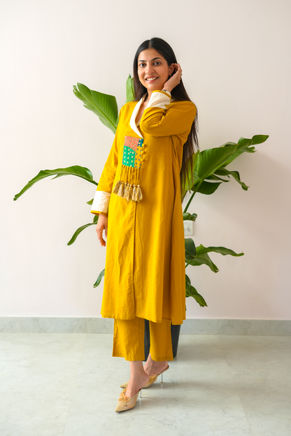 Dara Shikoh Coord Yellow