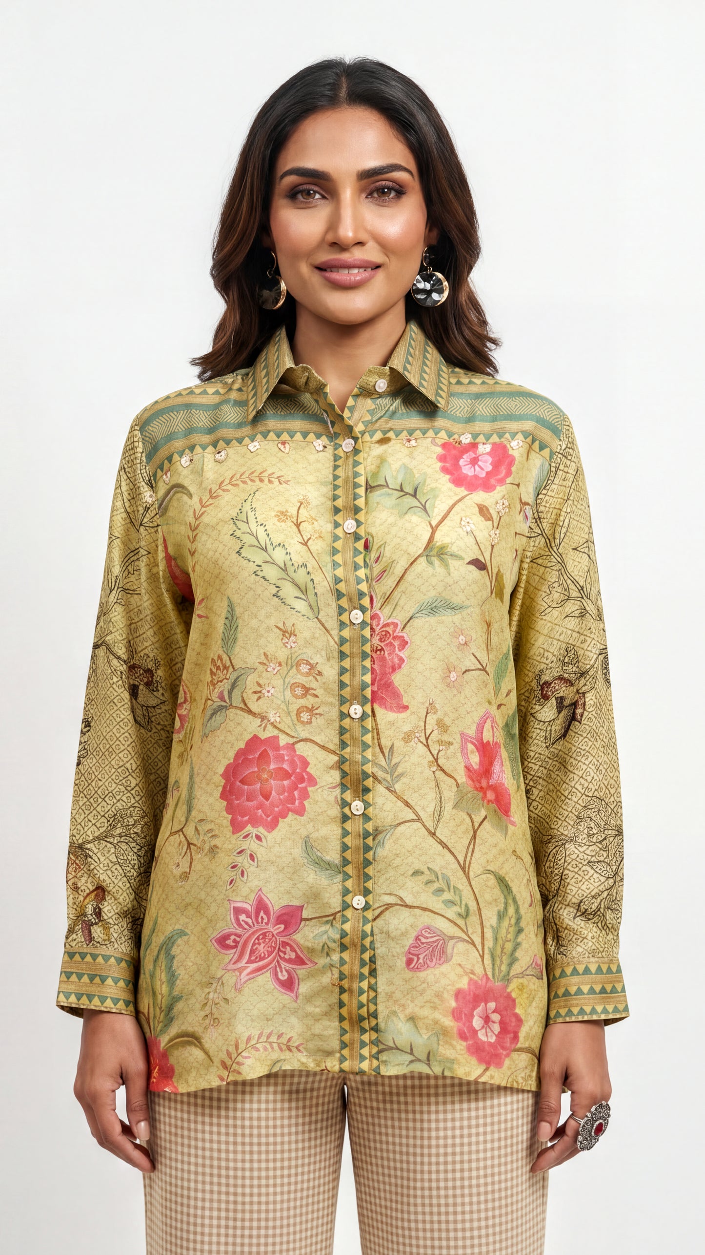Tbfo Airak Mustard Yellow Shirt