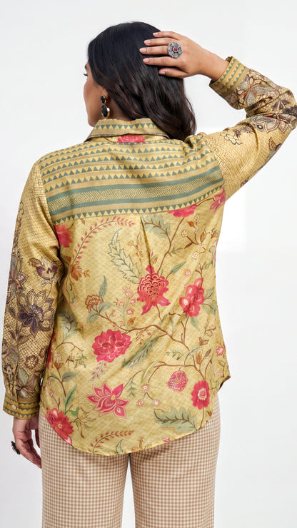 Tbfo Airak Mustard Yellow Shirt