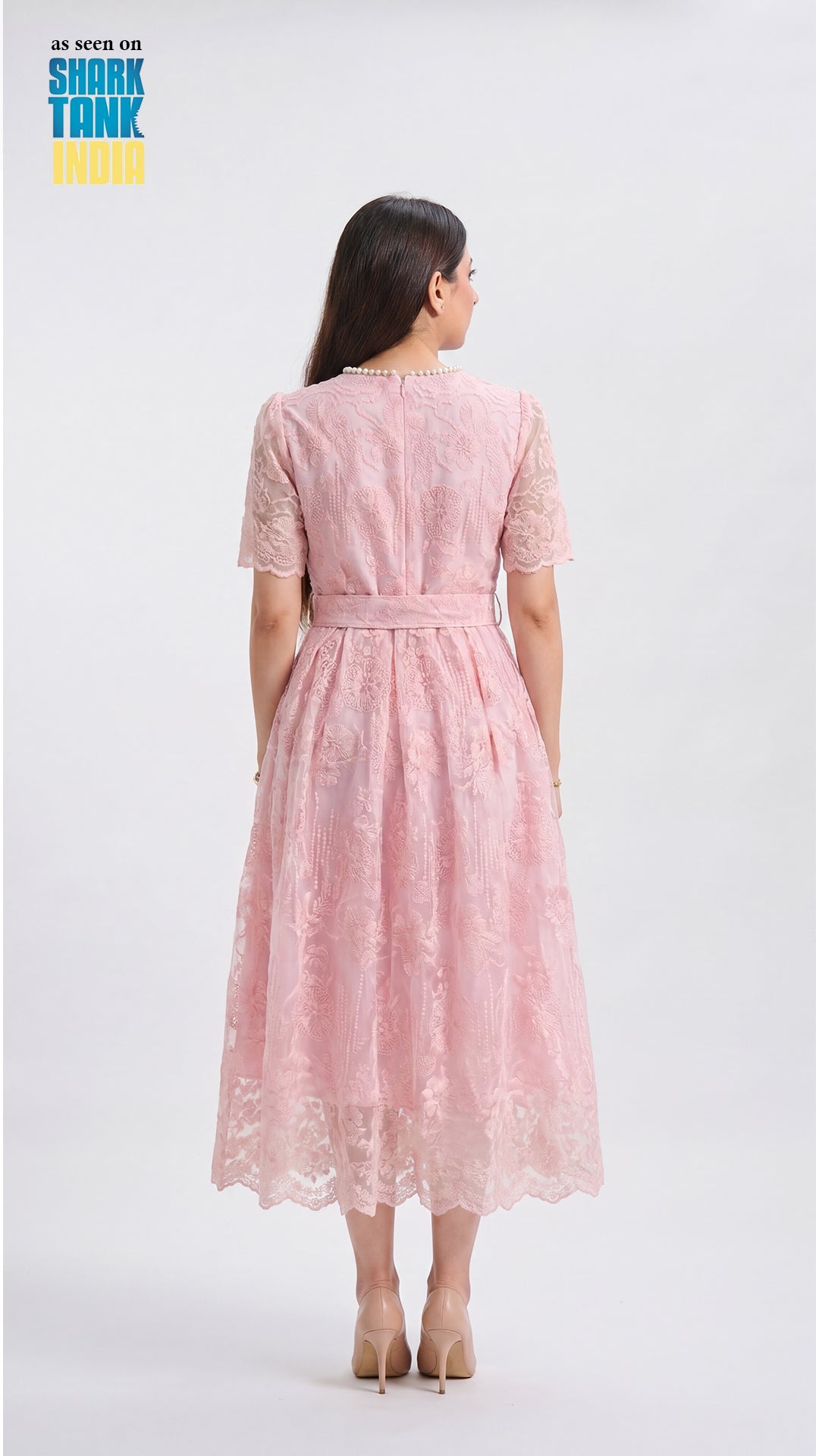 Tbfo Collar Queen Pink Dress – TBFO