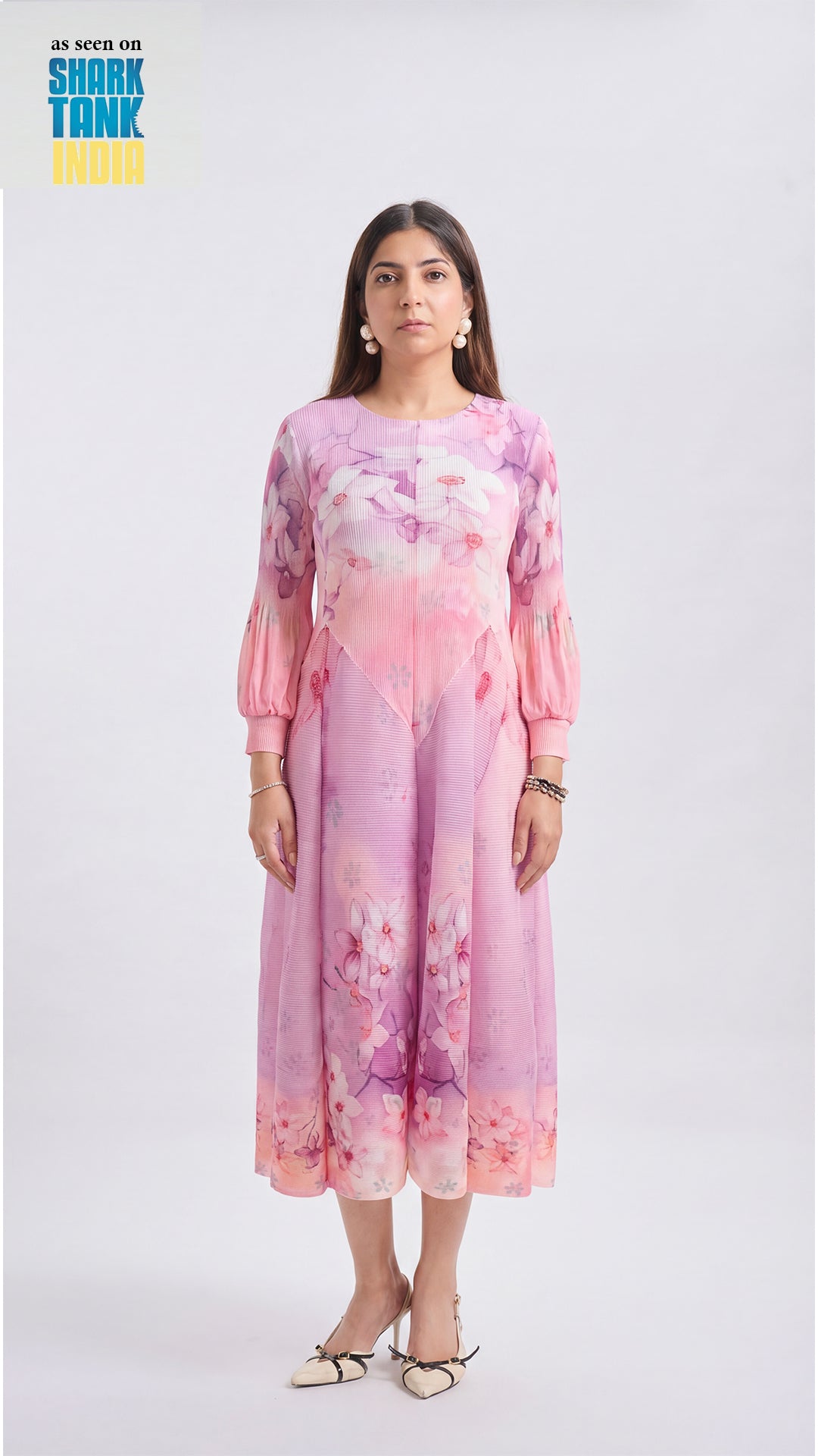 Tbfo Northern Lights Dress Rose Pink