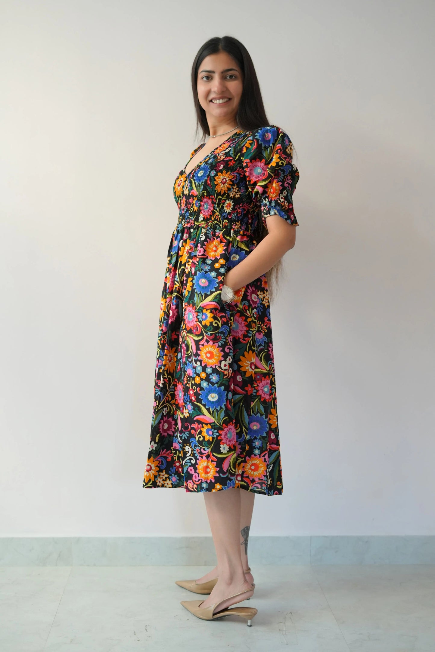 Pichwai dress