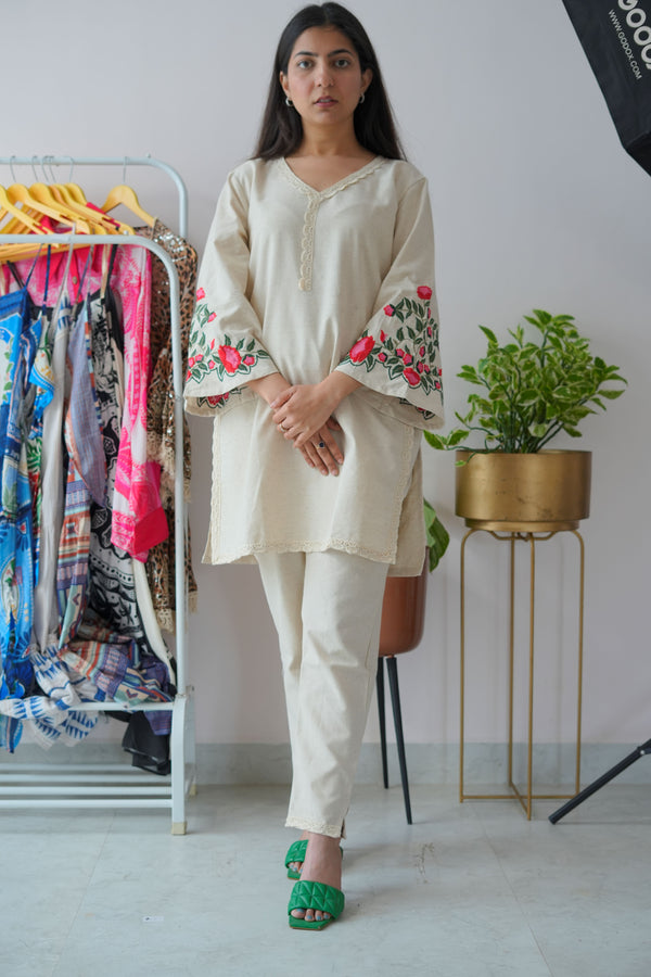 Natural linen coord - TBFO