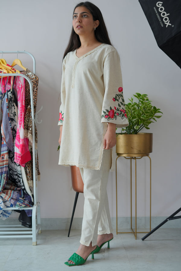 Natural linen coord - TBFO