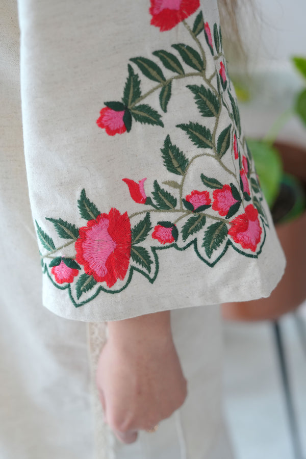 Natural linen coord - TBFO