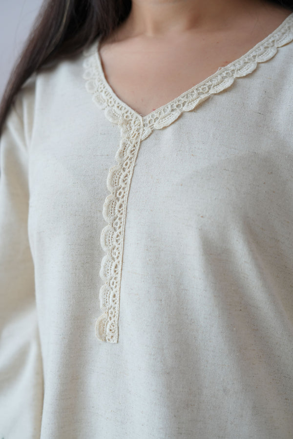 Natural linen coord - TBFO