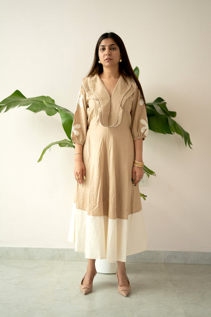Valet Dress Beige