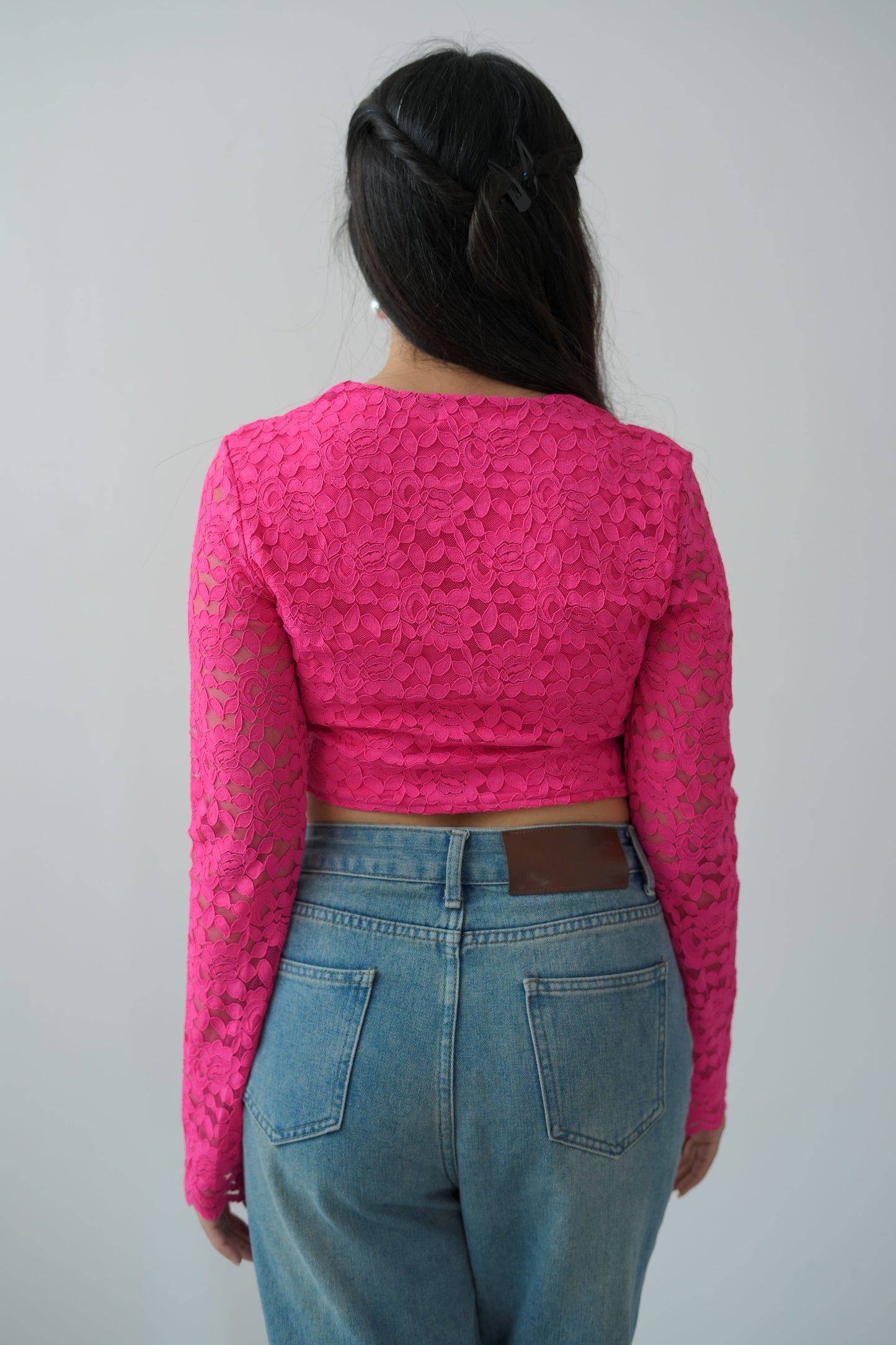 Solid heart top