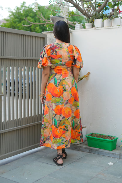Oil paint on my dress