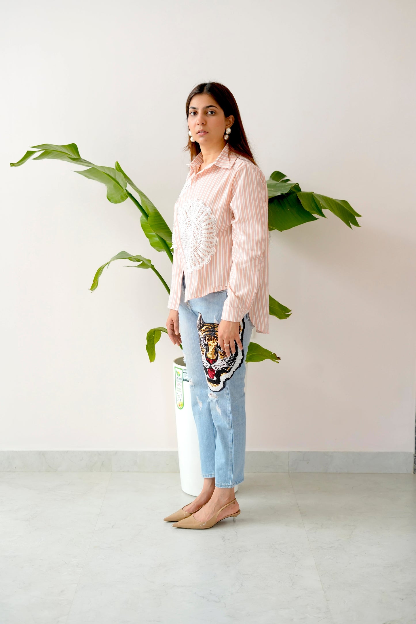 The royal shirt peach