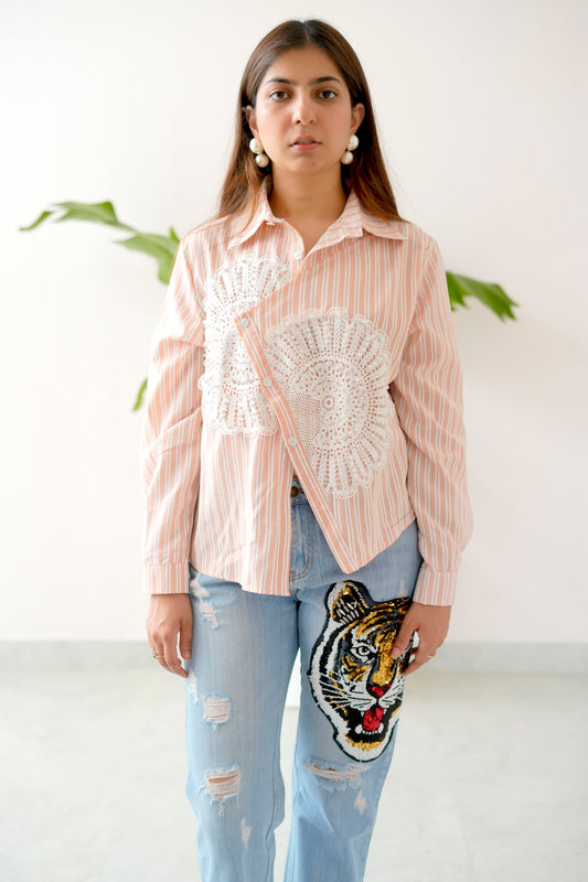 The royal shirt peach