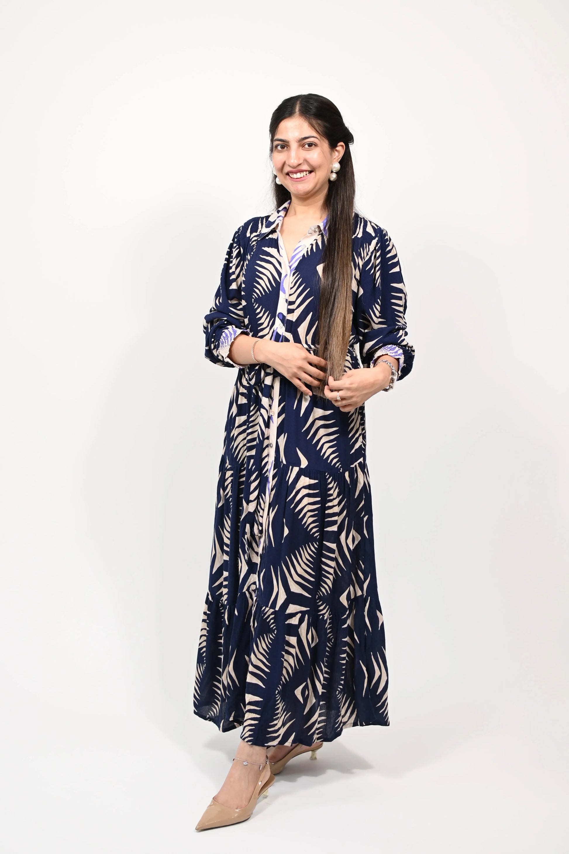 Big leaf korean dress - TBFO