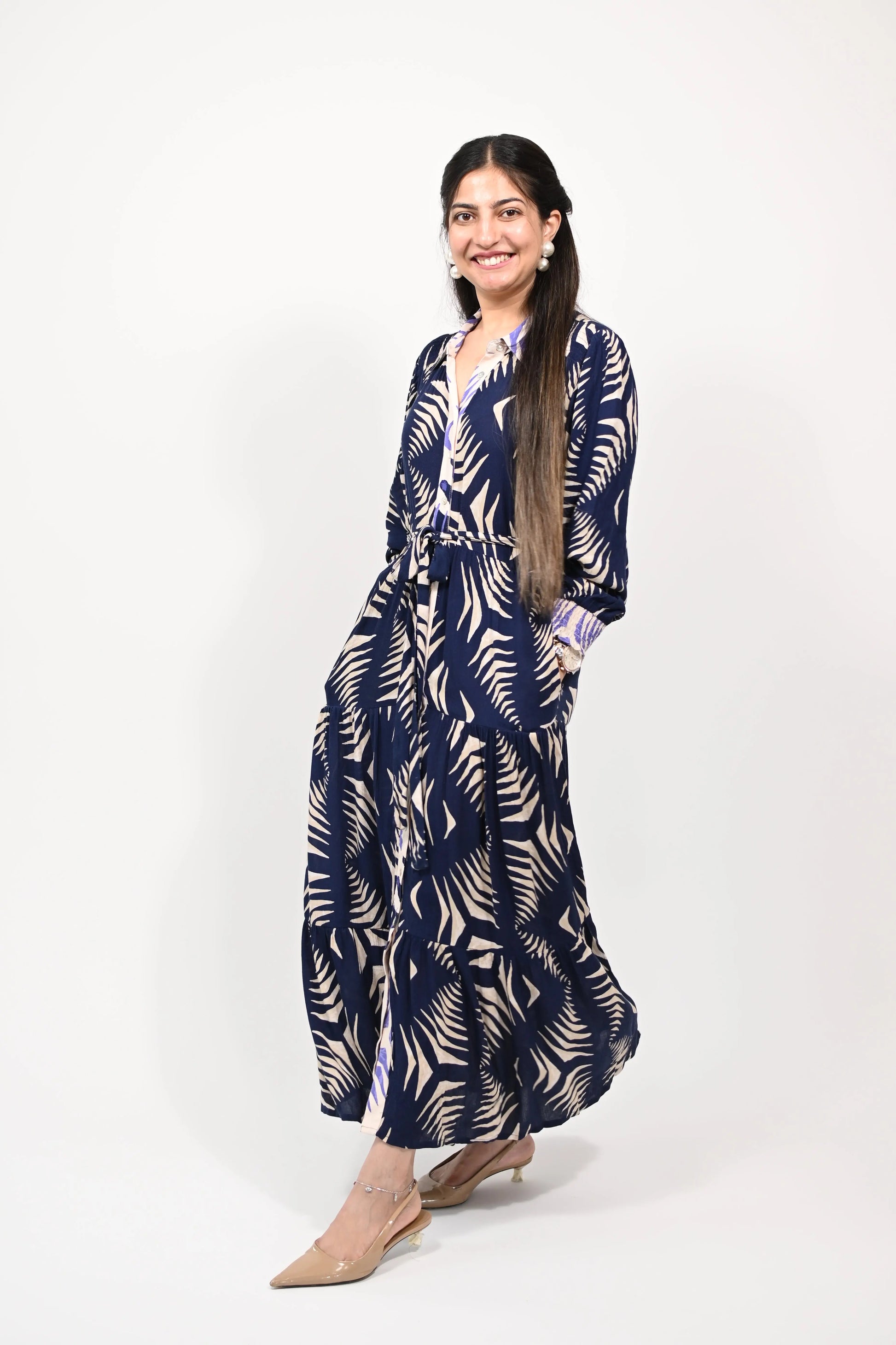 Big leaf korean dress - TBFO