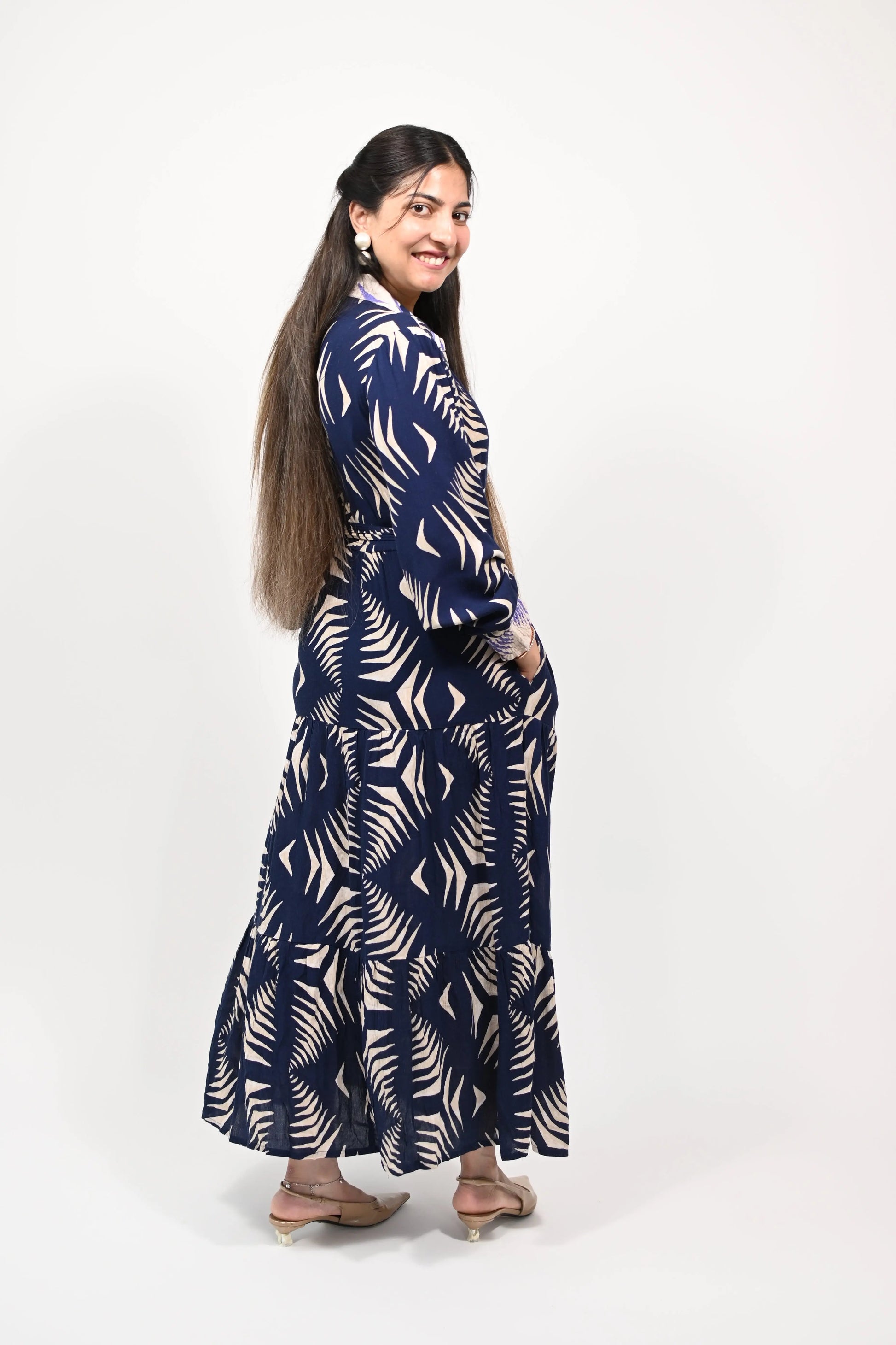 Big leaf korean dress - TBFO