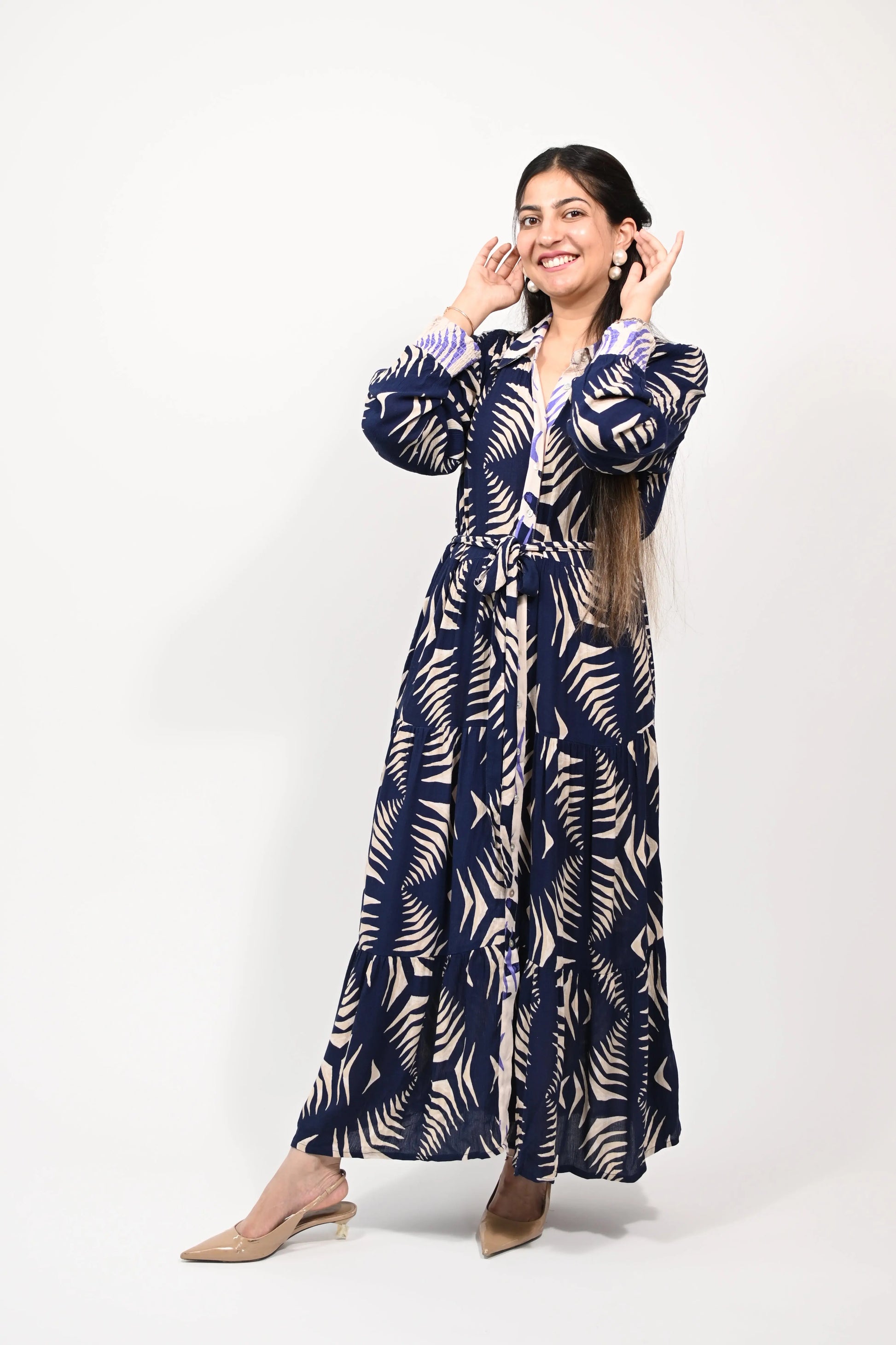 Big leaf korean dress - TBFO