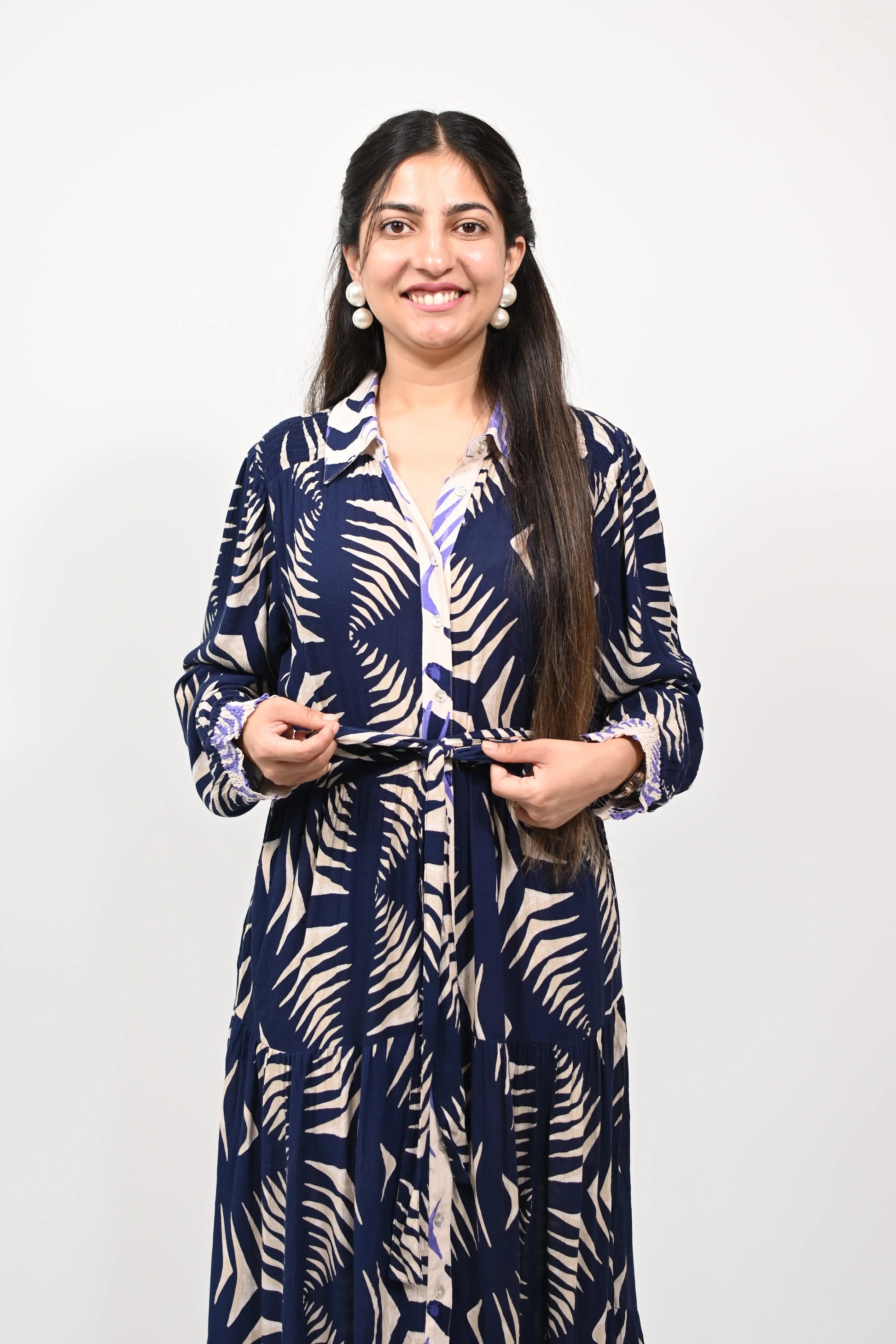 Big leaf korean dress - TBFO