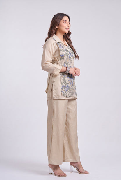 Tbfo Parinda ivory coord set