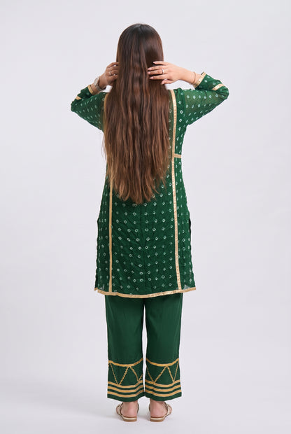 Tbfo Bandhu Embroidered Kurta & Pant Set