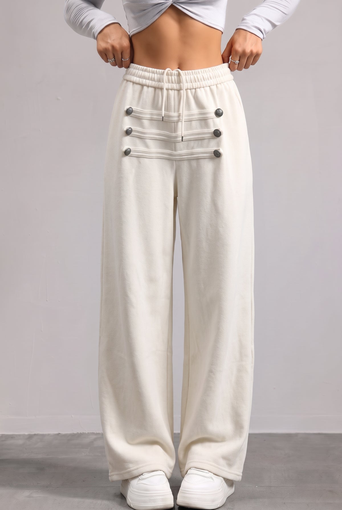 Tbfo Joker  Pant – Embellished Wide-Leg Jogger Pants