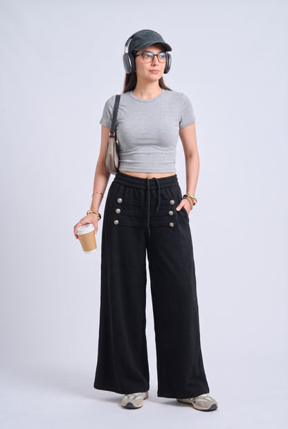 Tbfo Joker  Pant – Embellished Wide-Leg Jogger Pants