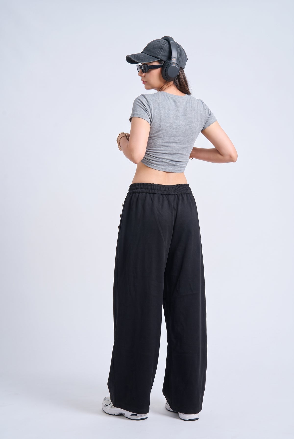 Tbfo Joker  Pant – Embellished Wide-Leg Jogger Pants