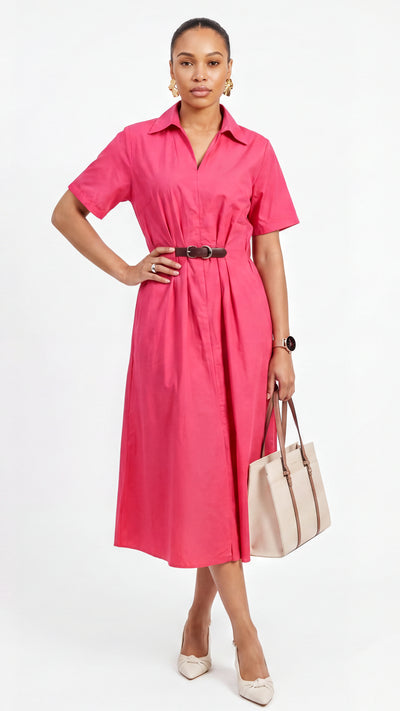 Tbfo Mini Belt Dress