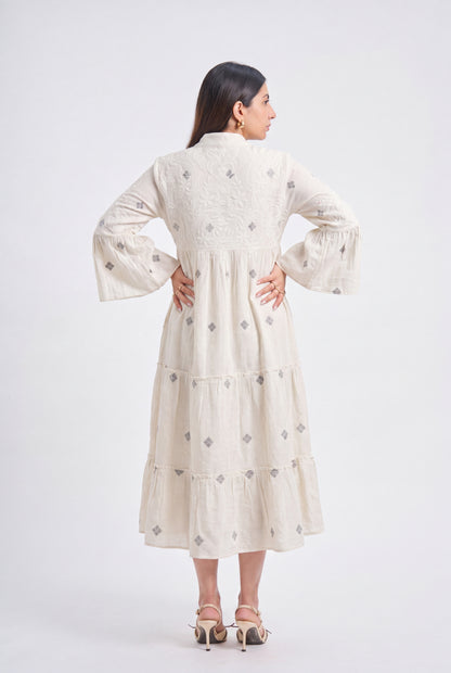 Tbfo Linen Long Dress