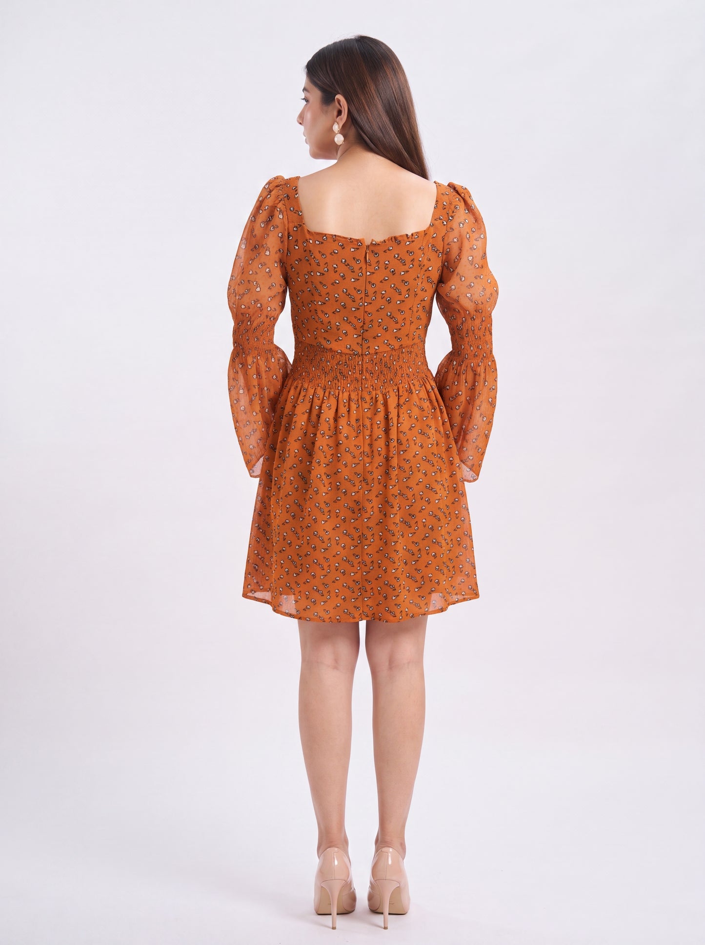 Tbfo Cinnamon Bloom Dress