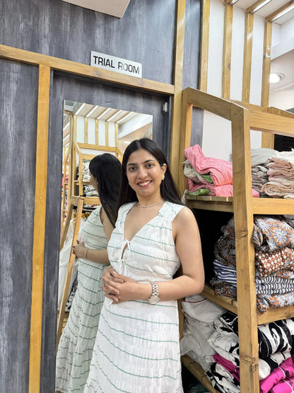 Linen line dress - TBFO