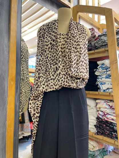 Leopard print top - TBFO