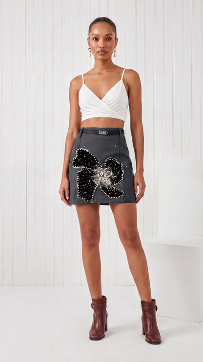 Tbfo Bahrain Butterfly Print Skort