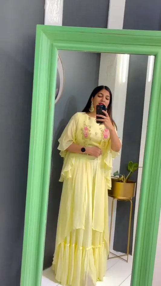Lemon yellow shrug set - TBFO