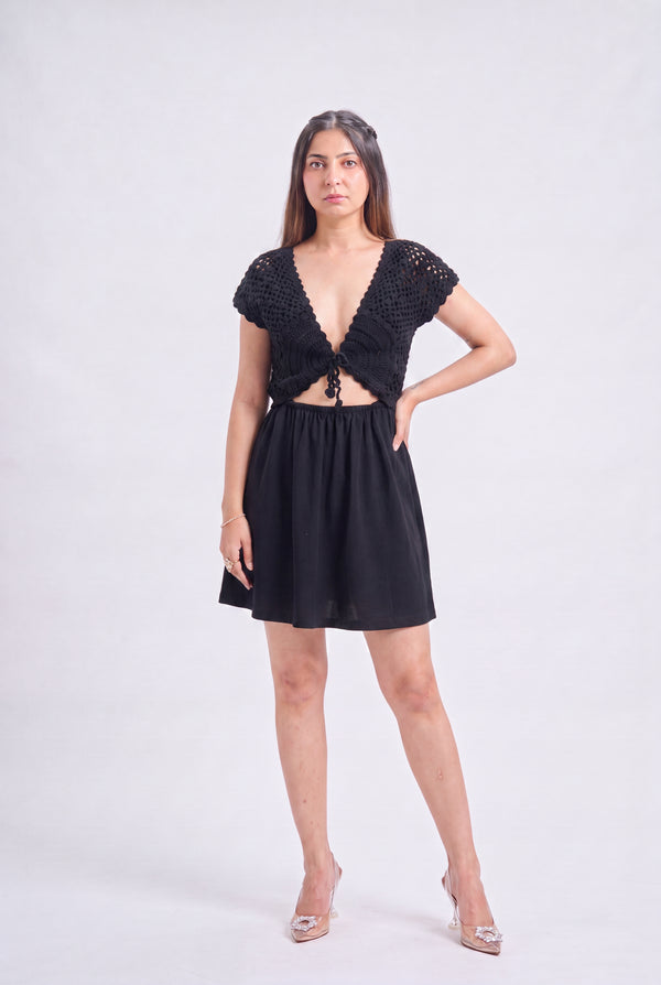 Tbfo Beach Black Dress