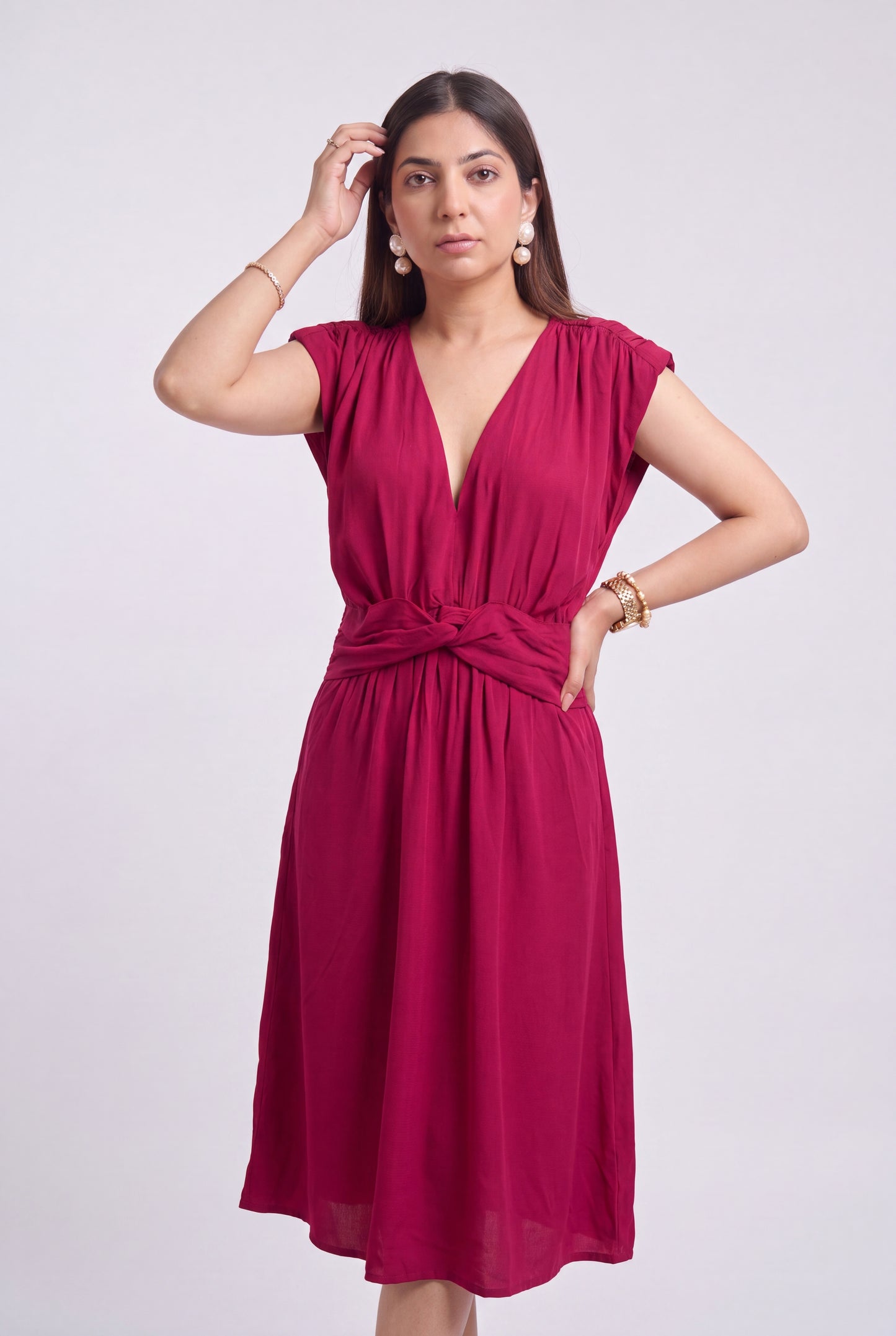 Tbfo Apricot Dress